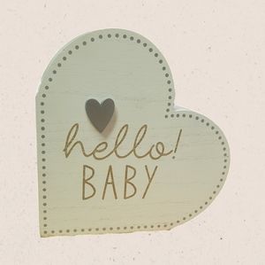 "Hello Baby" Decor